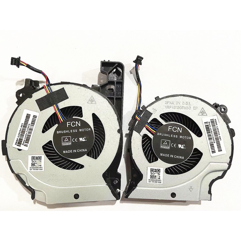 Quạt Làm Mát GPU CPU MỚI cho HP 15-CX 15-CX0020NR 15-CX0030NR 15-CX0056WM 15-CX0060TX 15-CX0068TX TP