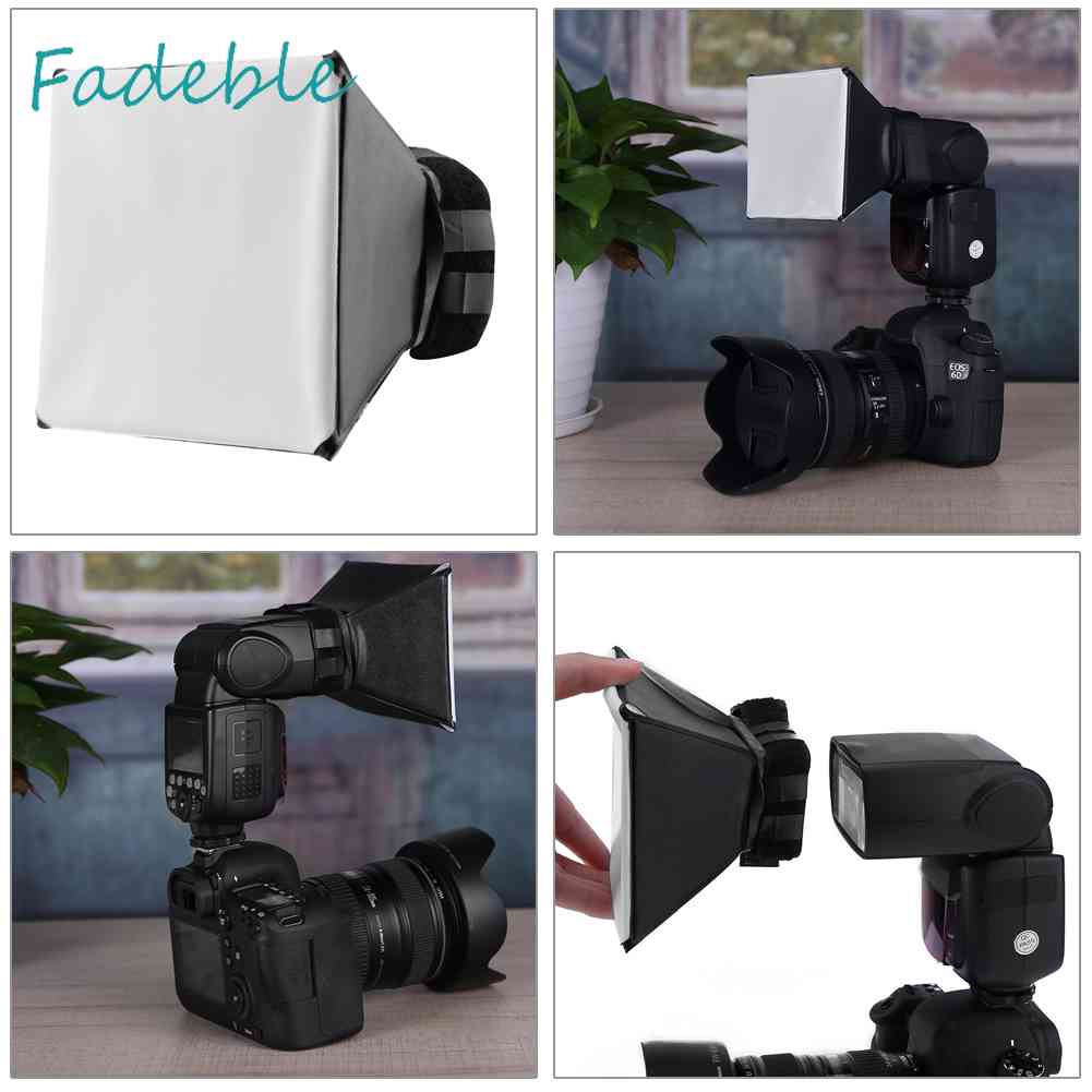 Hộp Tản Sáng Chụp Ảnh 125x100mm Có Thể Gập Lại Được