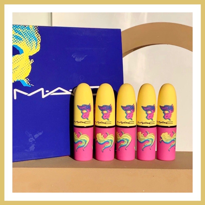 Son Thỏi Mac Moon Masterpiece Powder Kiss Lipstick Limited Edition