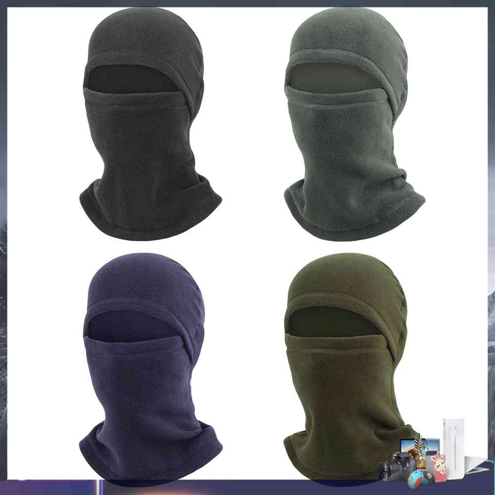 Mũ Balaclava Bằng Lông Cừu Giữ Nhiệt Thoải Mái Dùng Khi Đạp Xe / Trượt Tuyết