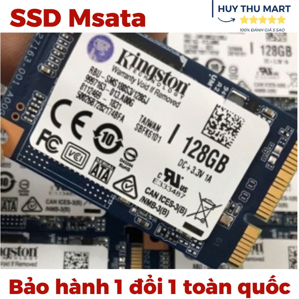 SSD 120G chuẩn Msata cũ sức khoẻ tốt + tặng kèm ốc bắt main