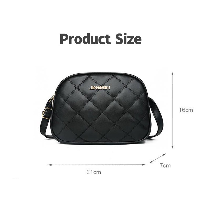 MISCHA Túi Đeo Vai Ba Ngăn Cỡ Lớn Thời Trang Cho Nữ