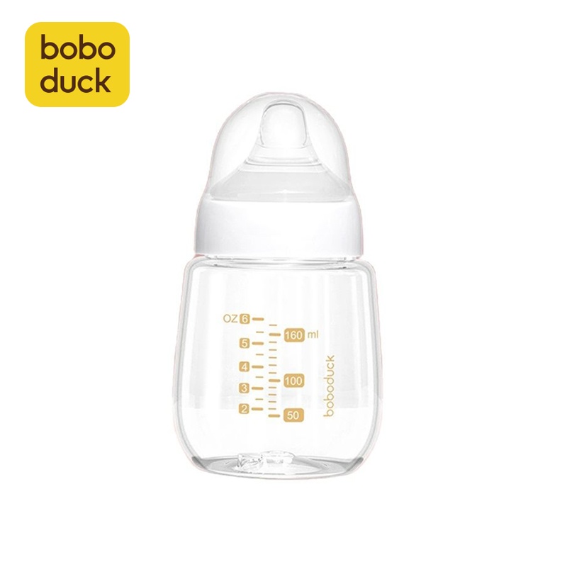 Bình sữa em bé Boboduck bằng PP chất lượng cao 160ml
