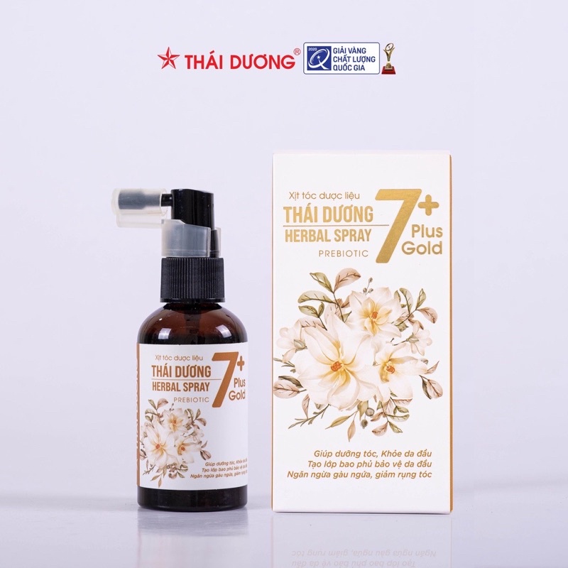 Xịt tóc dược liệu Thái Dương 30ml/ 100ml