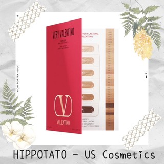 🌹 Valentino Light-Lasting Foundation - Sample Mẫu thử kem nền 6 tone