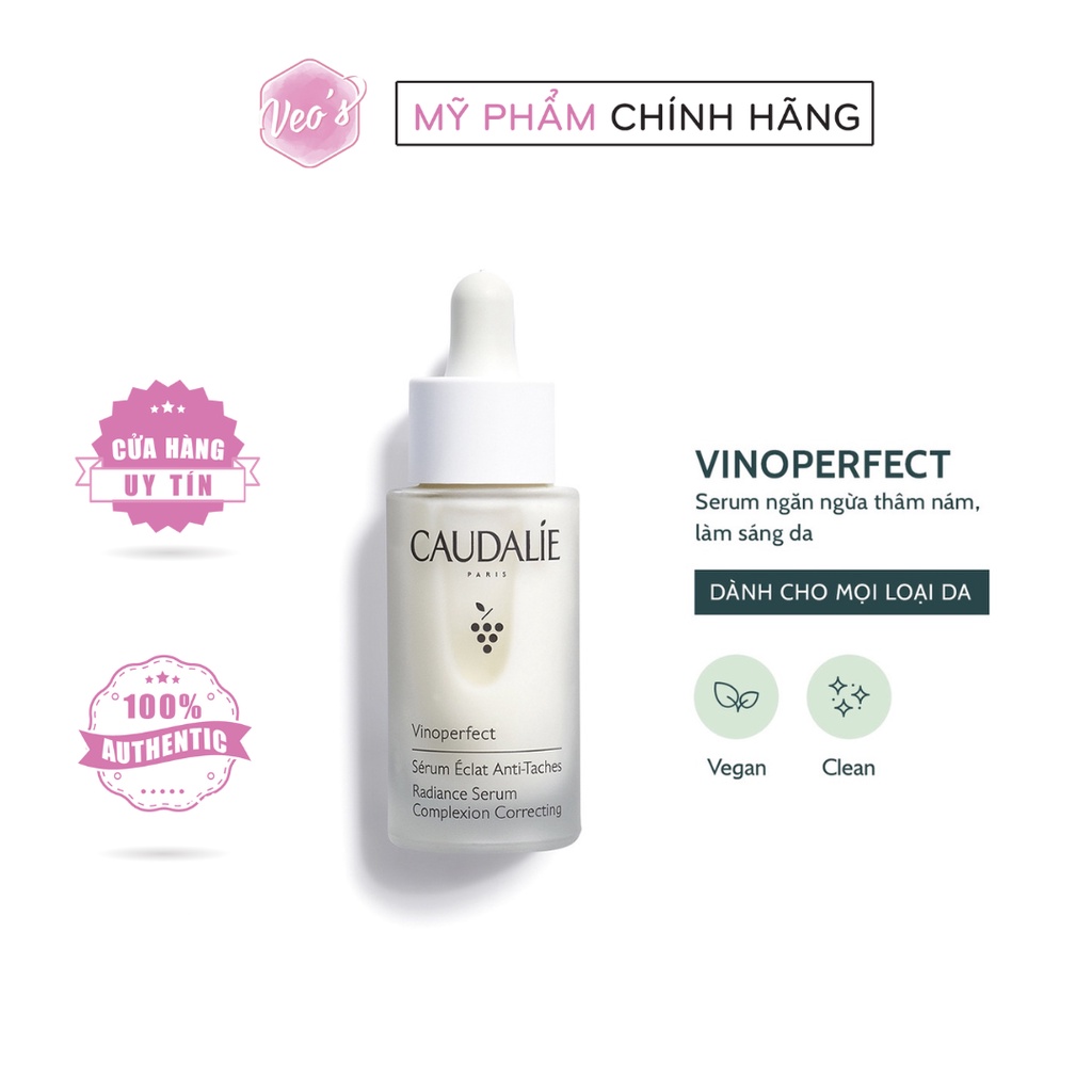 Tinh chất Caudalie Vinoperfect Radiance Serum Complexion Correcting