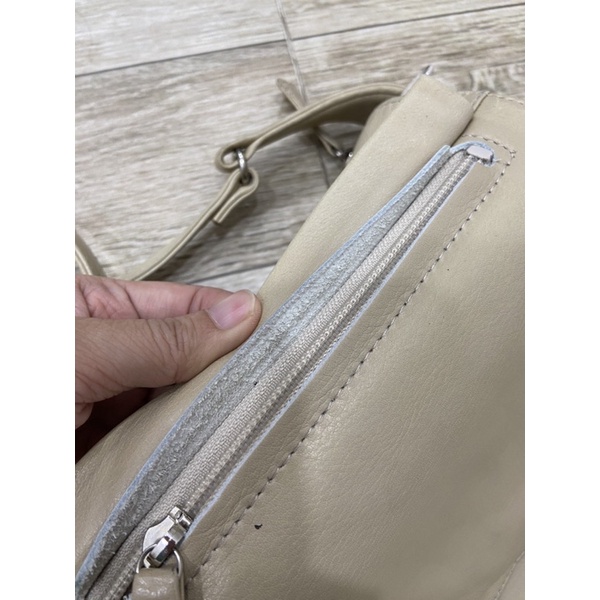 Túi si đeo chéo da thật