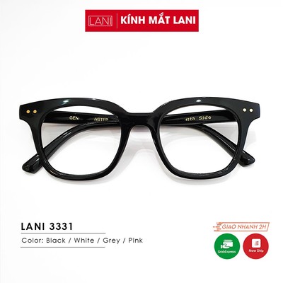 Gọng kính vuông bản to chữ V LANI Rep 3331- Lắp cận theo yêu cầu
