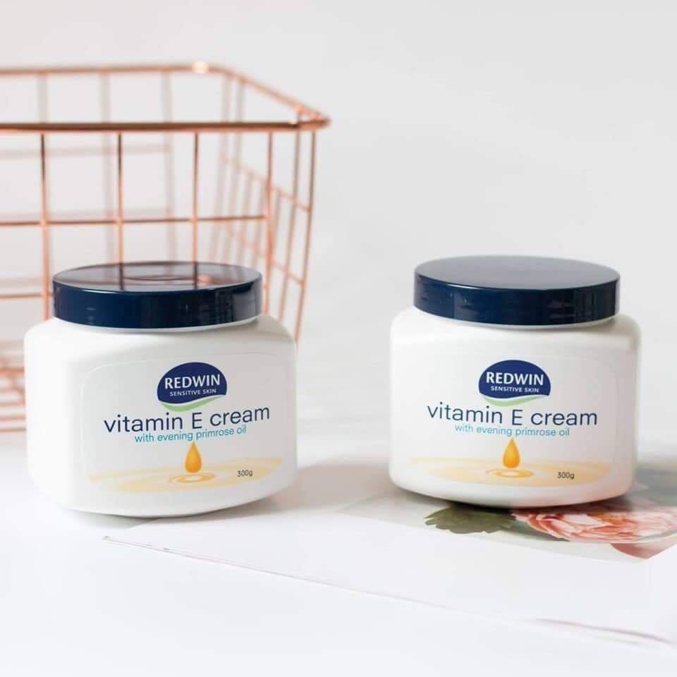 Kem dưỡng ẩm Redwin Vitamin E Cream 300g và 400 gram Giúp Dưỡng Da Mặt Hết Khô Nứt Nẻ xuất xứ Úc