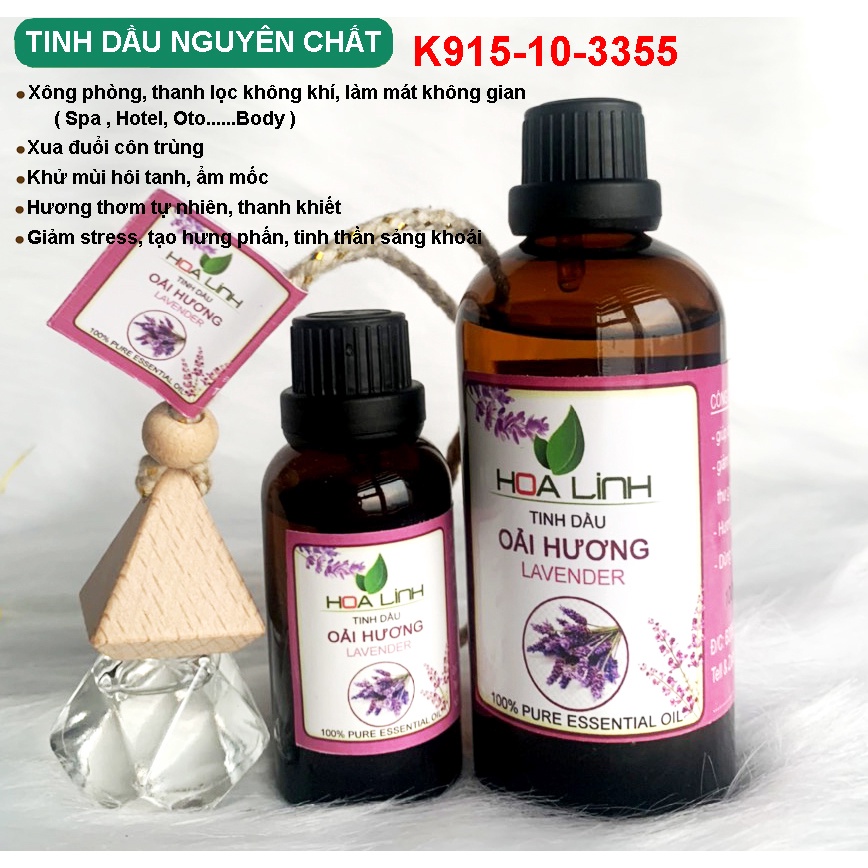 Tinh dầu Oải Hương  nguyên chất 100% có kiểm định