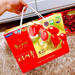Táo đỏ khô hàn quốc (có video)