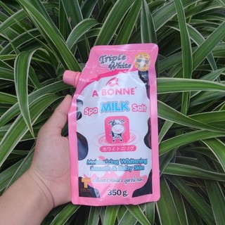 [HÀNG CHÍNH HÃNG] Muối tắm sữa bò tẩy tế bào chết A Bonne Spa Milk Salt Thái Lan 350gr