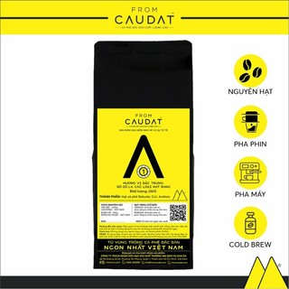 A1 Gói 250gr cà phê đặc sản nguyên chất Cầu Đất đậm đắng
