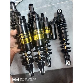 Phuộc Nitron bình dầu full đen ty vàng gắn Dream Wave Elegant Galaxy Future Axelo Cub Sirius Taurus Jupiter xe điện