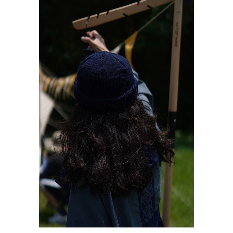 Mũ Len Hip hop Màu Trơn Thời Trang Đường Phố Nhật Bản Cho Nam Và Nữ