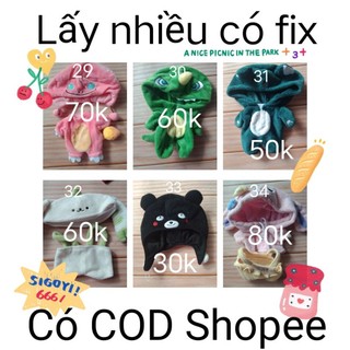 [Outfit doll 20cm] Quần áo cho búp bê 20cm