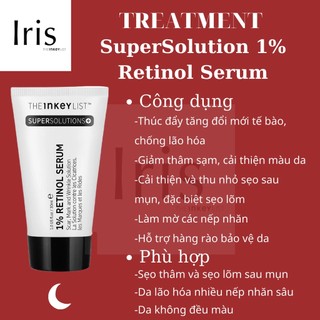 ✅ supersolution scar, mark and wrinkle solution 1% retinol serum - the inkey list