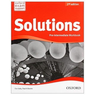 Sách - (Bộ 2 cuốn) Solutions Pre-Intermediate - Bản 2nd- Tặng file nghe