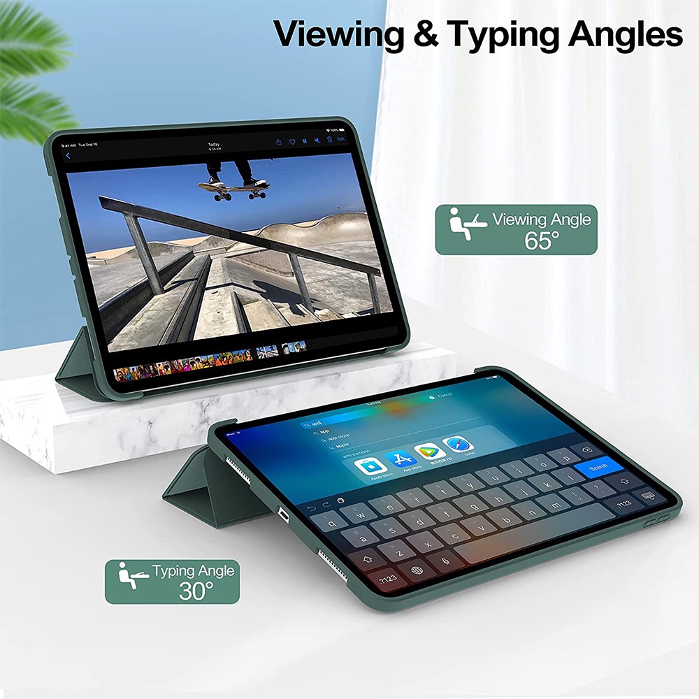 Bao Da Máy Tính Bảng Nắp Gập Từ Tính Thông Minh Cho iPad pro 11 2022 2021 2018 iPad pro 11 M1 M2 iPad Pro11 1st 2nd 3nd 4th
