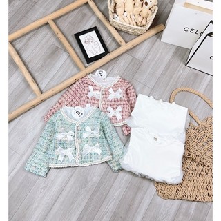 set váy dạ công chúa cho bé gái (ảnh thật)