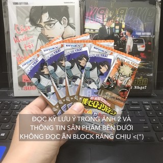 Pack Snapmide 4 4B My Hero Academia gói thẻ nhân phẩm card random Học Viện Anh Hùng MHA