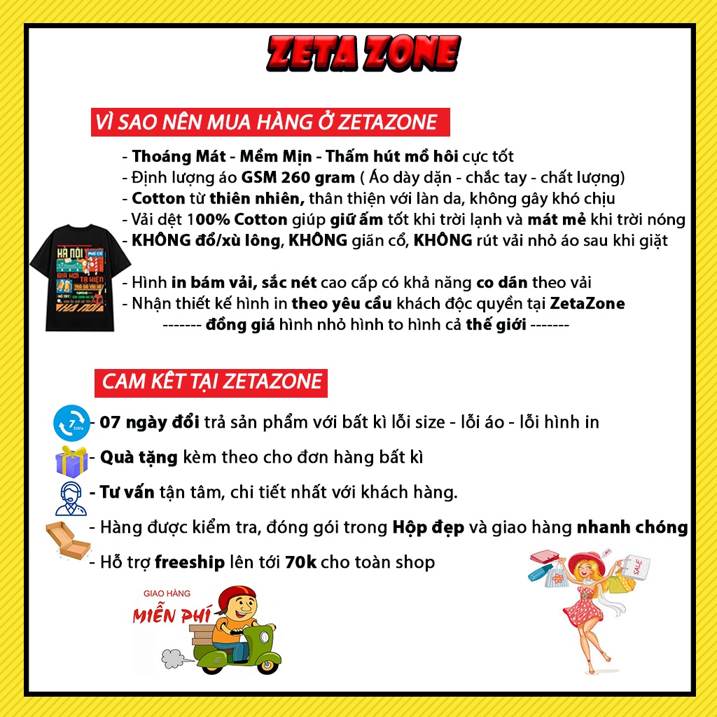 Áo 63 tỉnh thành áo thun Vũng Tàu from rộng nam nữ unisex freesize tay lỡ 100% cotton cá tính streetwear Zeta