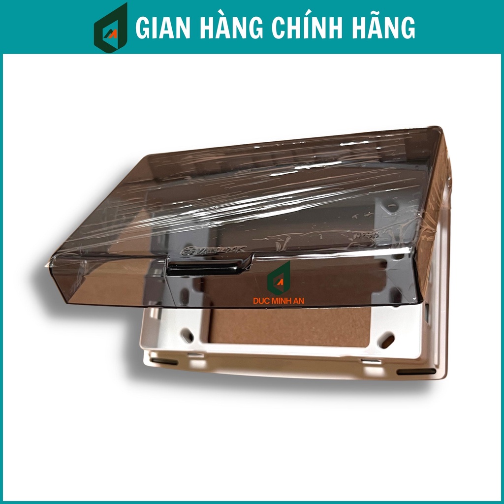 Mặt Che Mưa Cho Công Tắc Ổ Điện Loại Lắp Ngang - Hộp Chống Nước Công Tắc Sino - Vanlock Chính Hãng