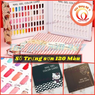 Sổ trưng sơn 120 màu