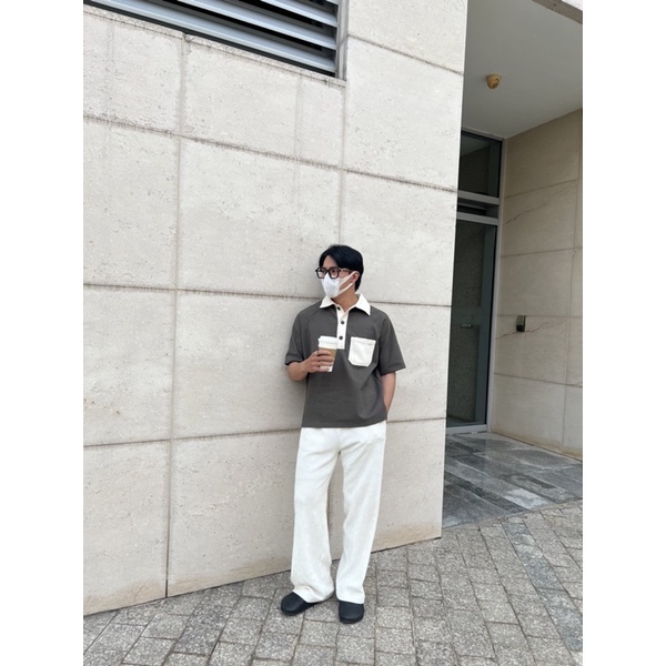 ÁO POLO UNISEX PHỐI CANVAS