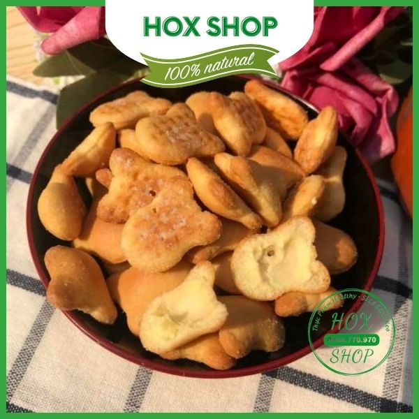 Bánh gấu nhân kem sữa vị truyền thống, đồ ăn vặt siêu ngon Hox shop