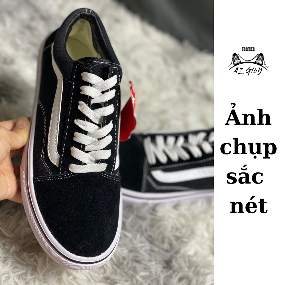 Giày Van đen Full Box, Van đen dành cho nam nữ đi chơi đi học, full size, full box