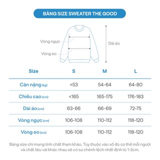 Áo Nỉ Form Rộng THE GOOD/ Basic Sweater