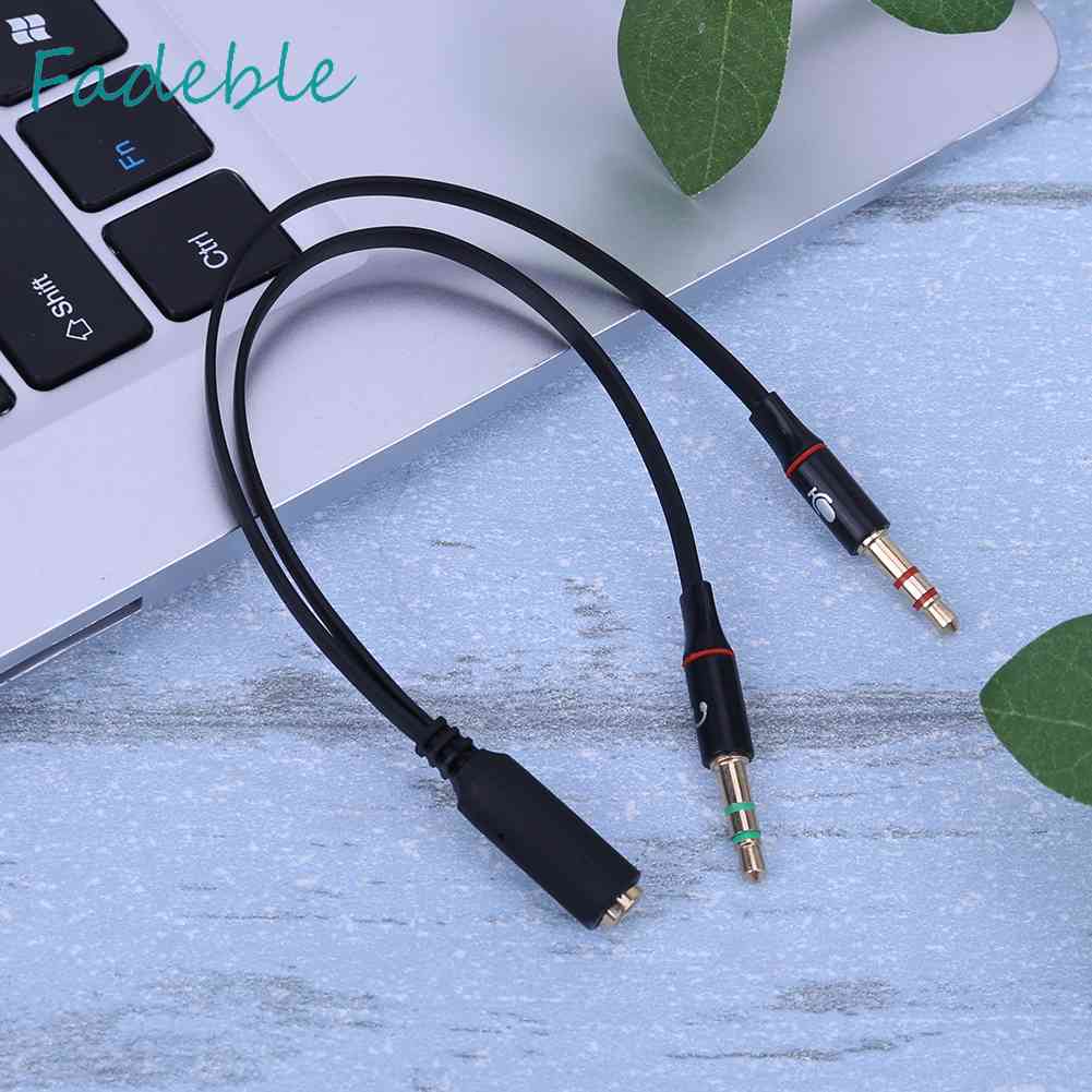 Cáp ChuyểN ĐổI Âm Thanh Chia HìNh Chữ Y 1 Lỗ CắM Sang ĐầU CắM 3.5mm