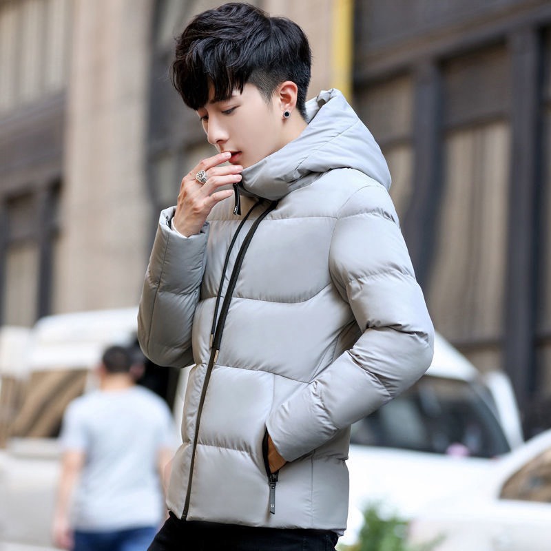 (HCM) ÁO KHOÁC PHAO NAM CÓ MŨ - CHẰN LÔNG 3 LỚP CỰC ẤM - GIỮ ẤM CƠ THỂ MÙA LẠNH - MÙA MƯA - THỜI TRANG THU ĐÔNG DWFSHION