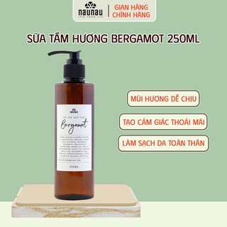 Sữa tắm hương bergamot naunau
