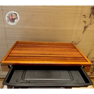 Khay Trà Gỗ , kích thước 47x30, có khay nhựa chứa nước trà