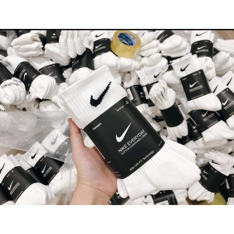 Vớ Dri-fit Nike  PACK 3 Chính Hảng giá siêu mềm, học sinh sinh viên