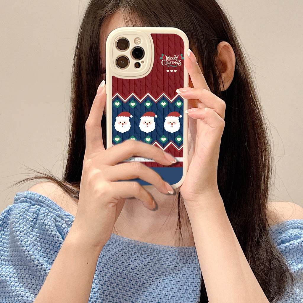 Ốp Điện Thoại tpu Họa Tiết Giáng Sinh Cho iPhone 7 8 Plus 11 13 12 Pro MAX 6 6s Plus 14 XR X XS MAX SE 2020 11Promax 14Pro