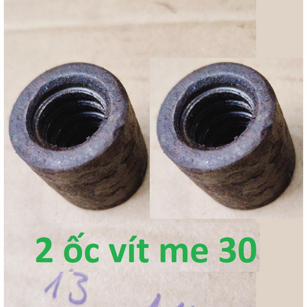 Vít me trục 30mm, dài 250mm, sẵn ốc đi kèm, thanh ren cơ khí