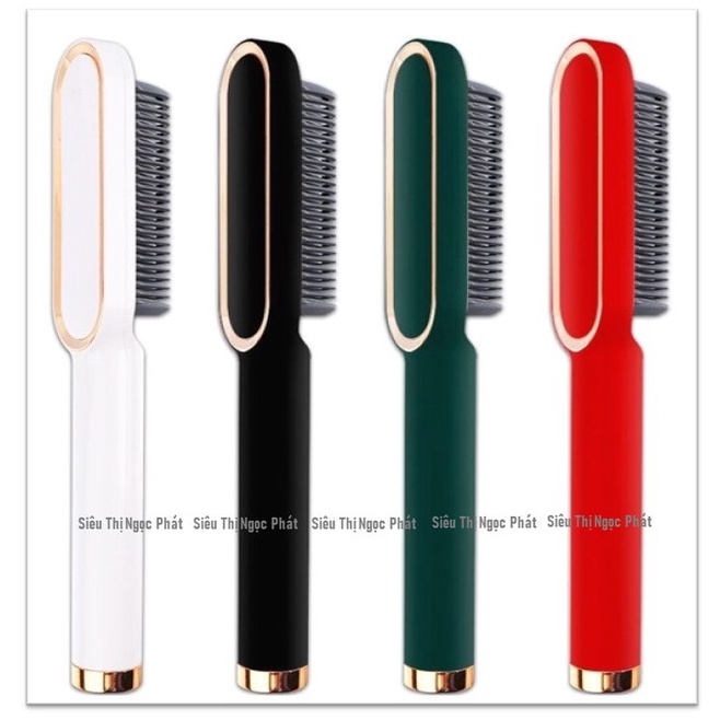 Lược Điện Chải Tóc - Uốn, Duỗi, Tạo Kiểu Tóc Chuyên Nghiệp - Làm Nóng Nhanh Với 6 Mức Nhiệt Bảo Vệ Tóc