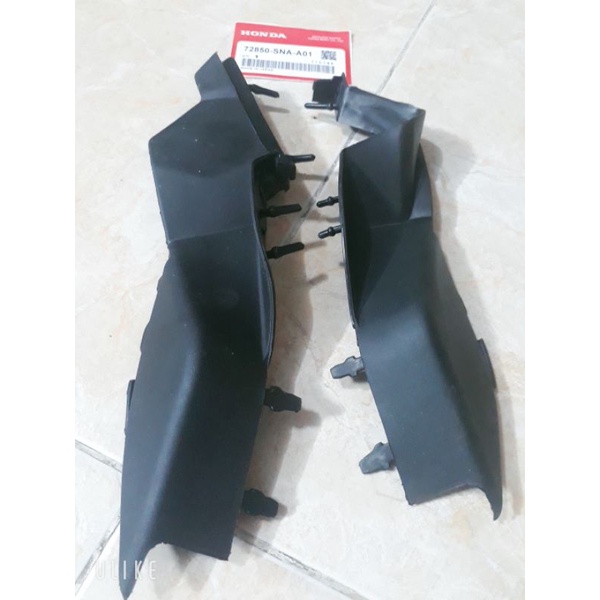 Ốp góc máng nước honda crv 2007-2012,cao su máng nước honda