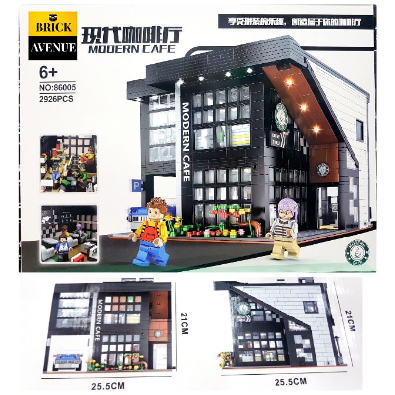 Đồ Chơi Mô Hình 3D Lắp Ráp Modern Cafe 86005