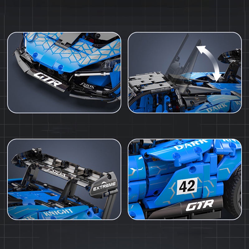 Đồ Chơi Mô Hình 3D Lắp Ráp CaDA Master Siêu Xe McLaren Senna GTR C63003  1:10