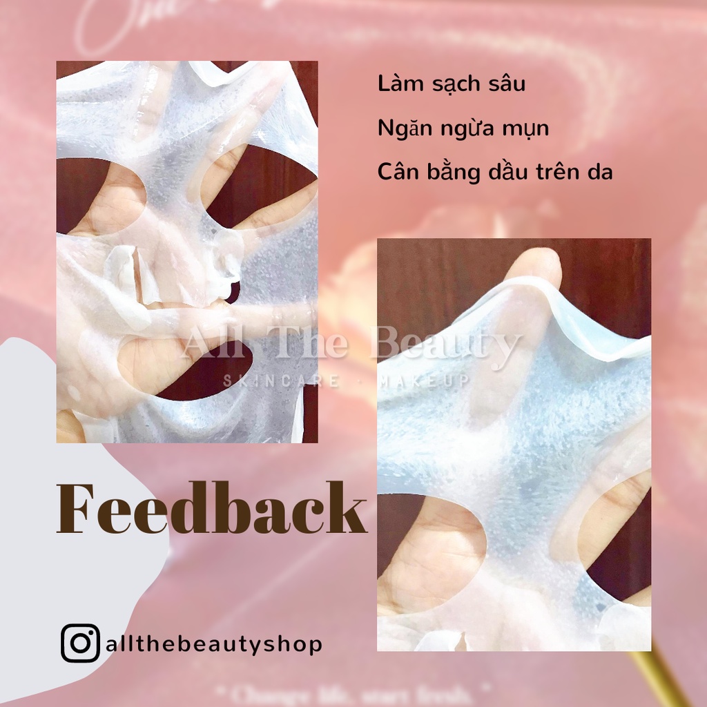 Mặt nạ làm sạch da, sáng tự nhiên Beauty Player