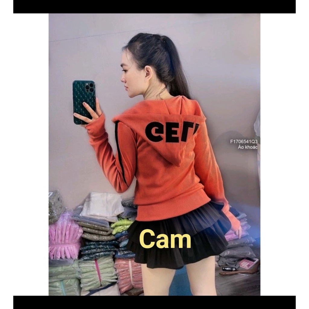 Áo Khoác Chống Nắng Thời Trang Nón Thêu GELIN