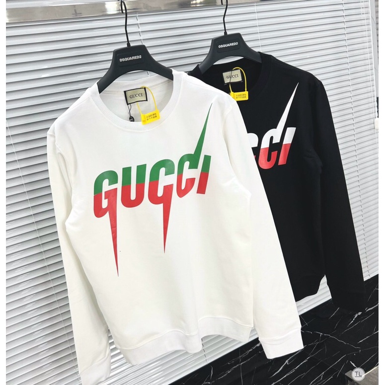 Áo thun dài tay GG gucci Unisex cho cả Nam và Nữ, có 8 mẫu lưa chọn, áo thụng form rộng