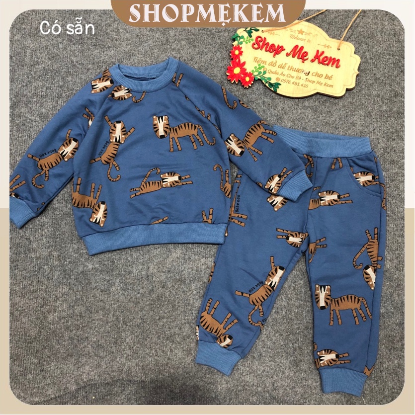 BỘ NỈ HỔ CHO BÉ