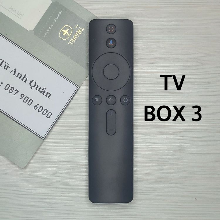 Remote mi box , Điều khiển Xiaomi TV Box 3 ( Chính Hãng )