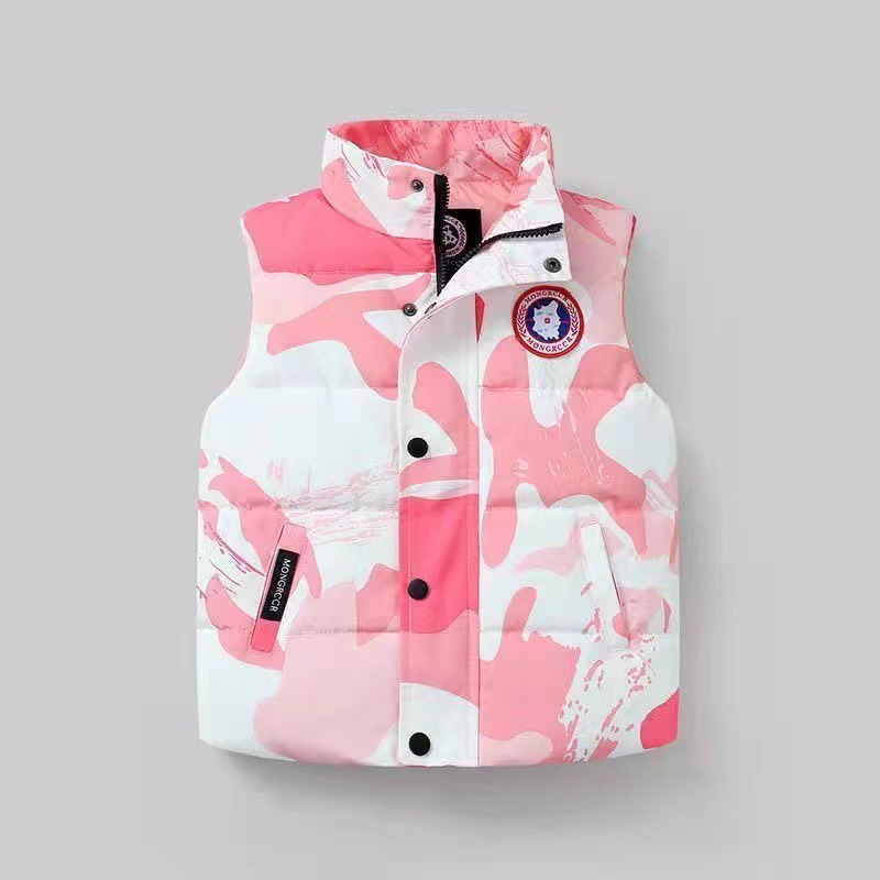 Áo phao gile lông vũ siêu nhẹ cho bé yêu