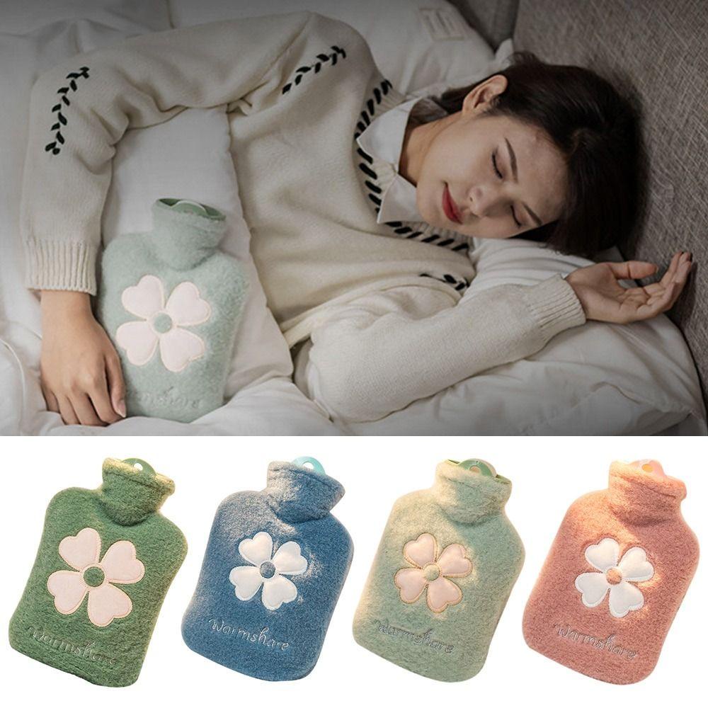Túi nhung CỎ 4 LÁ chườm nóng chống trượt không giữ ấm lâu giúp làm dịu cơn đau nhanh chống
